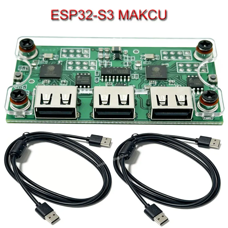 MAKCU Arduino Development Boards ESP32-S3 DMA Arduino Development Boards High-Performance With 2PCS USB Cable Replace KMBOX Net