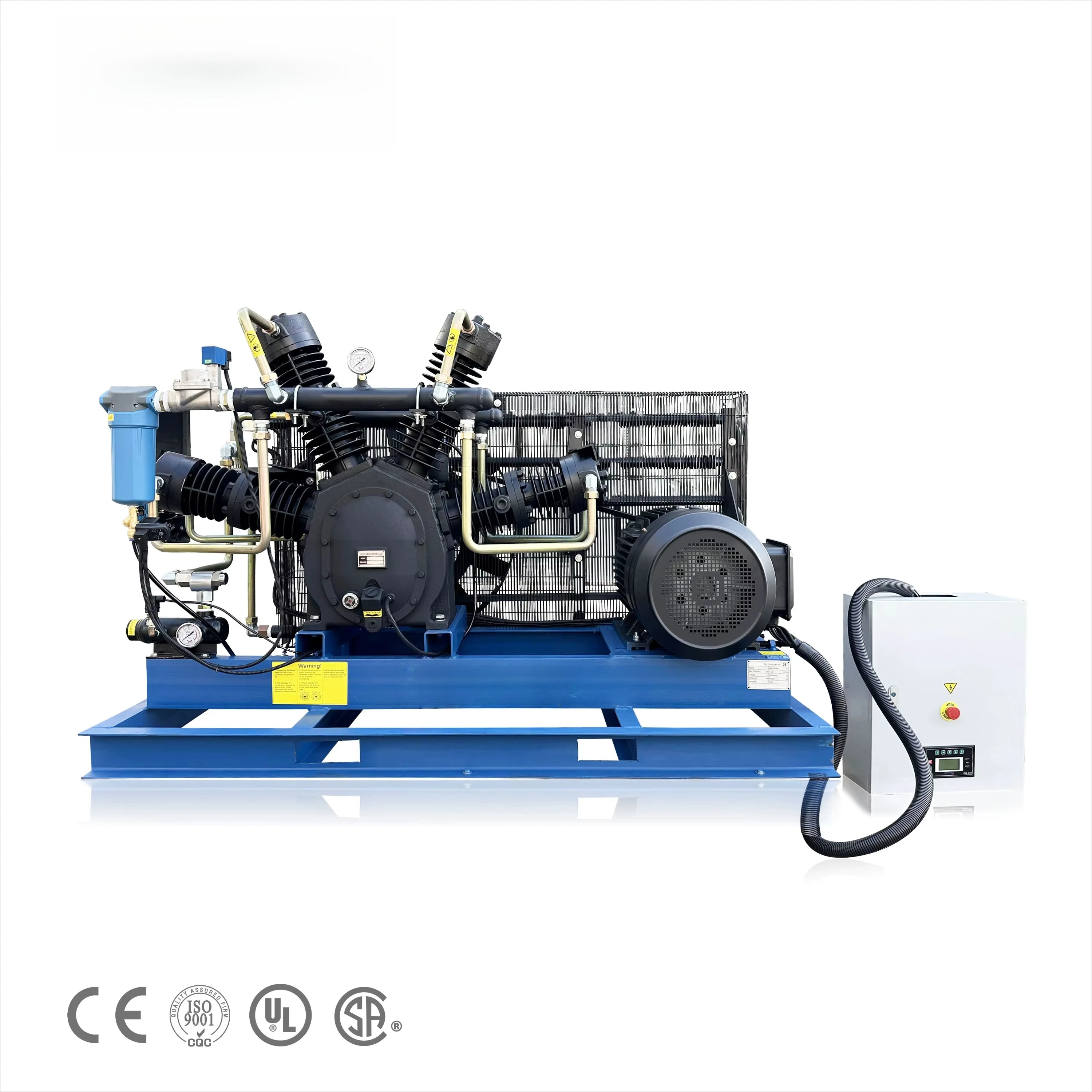Hot Selling High Quality Energy Saving 30 Bar 40bar 8.0m3 High Pressure  Air Compressor air Compressor Supplier