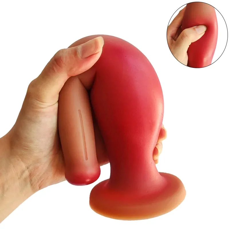 Silicone Big Butt Plug Anal Sex Toys For Adults Men Woman Huge Buttplug Dildo Masturbator Stimulator Anus Dilatador Product Shop