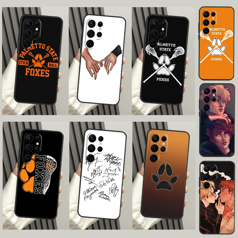 Andreil All for Palmetto State Foxes Case For Samsung Galaxy S23 S22 Ultra S20 S21 FE S9 S10 Note 10 Plus Note 20 Ultra Cover