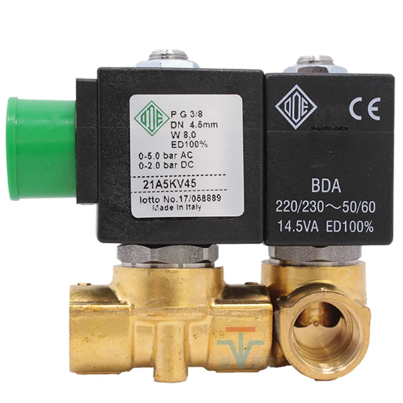 Electromagnetic Valve 21a5kv45 Ac220V Dc24V Imported Brass Micro on/off Valve