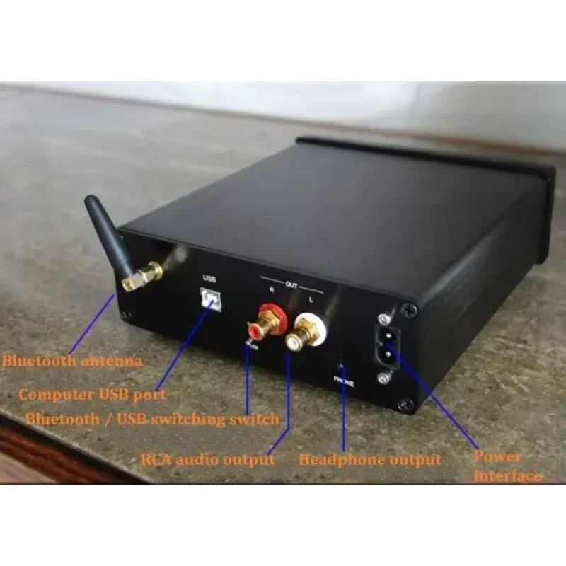 

SNY-20A Bluetooth turntable USB decoding ES9018K2M DAC decoding support DSD