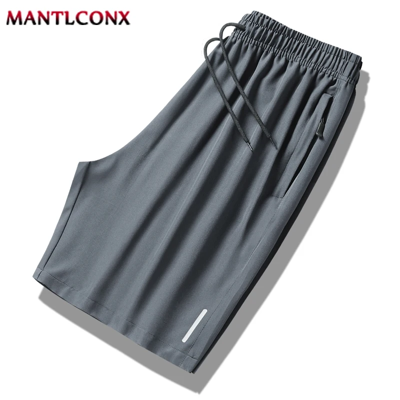 Jogging Running Men's Shorts Breathable Quick Dry Board Shorts for Men Fashion Summer Gym Fitness Short Pants Male Bottom Black