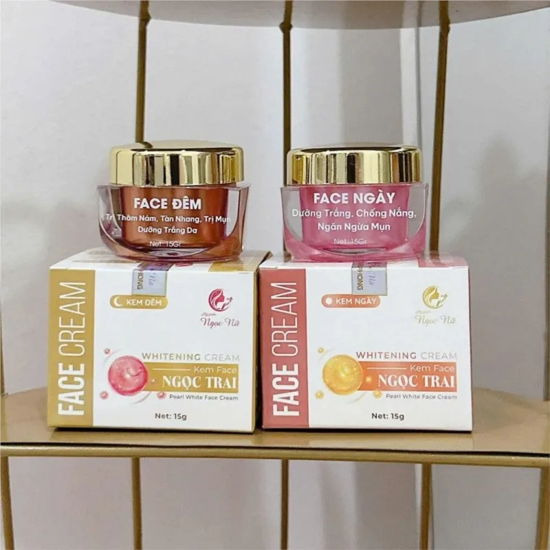 bộ-kem-face-ngọc-trai-ngay-Đem-brightening-remove-spot-acne-moisturize-skin-kem-face-ngoc-trai-kem-dem