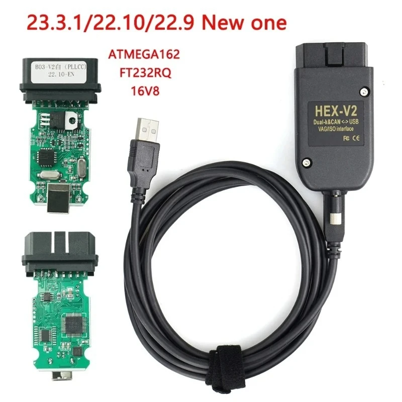 Auto Diagnostic OBD2 USB Scanner Cable Multi-language Car Fault Code Reader Vehicle Diagnostic Connection Tool for VAG Series