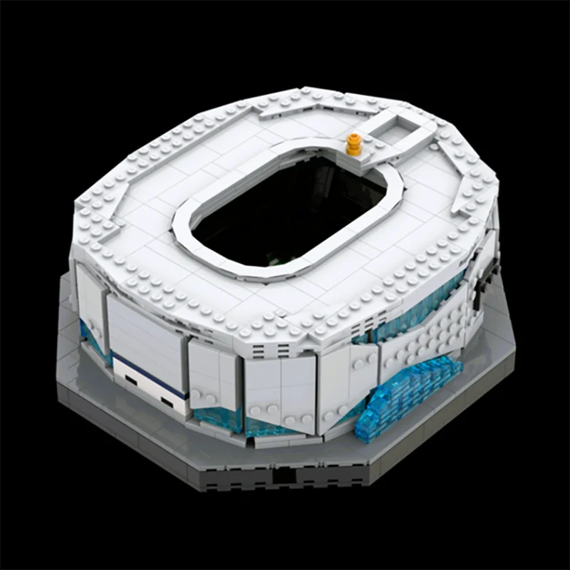 Futebol moc blocos de construção tottenham hotspur estádio tecnologia tijolos modulares modelo presentes brinquedos natal diy conjuntos montagem