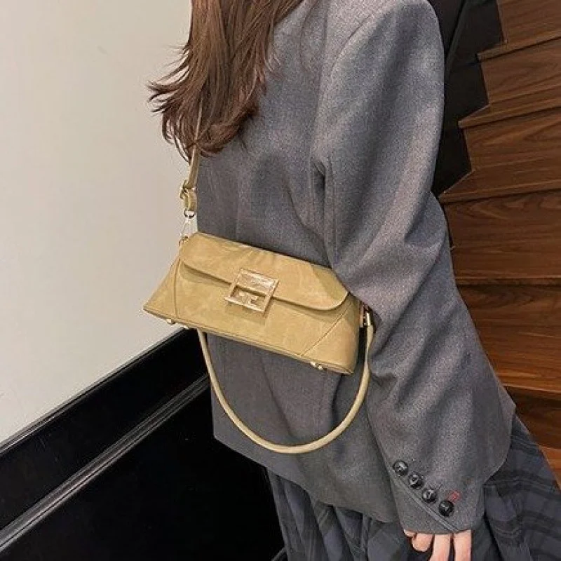 

Известная дизайнерская кожаная женская сумка через плечо, роскошная брендовая модная классическая элегантная винтажная сумка с отделкой ​