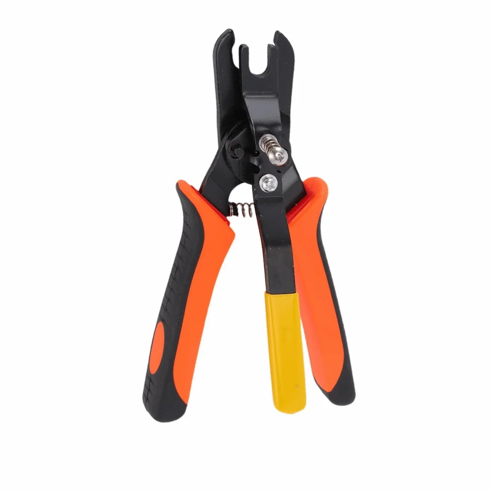 Carbon Steel + Rubber Pneumatic Hose Pliers Orange One Handed Air Line Removal Tool Quick Connect Disconnect Pliers