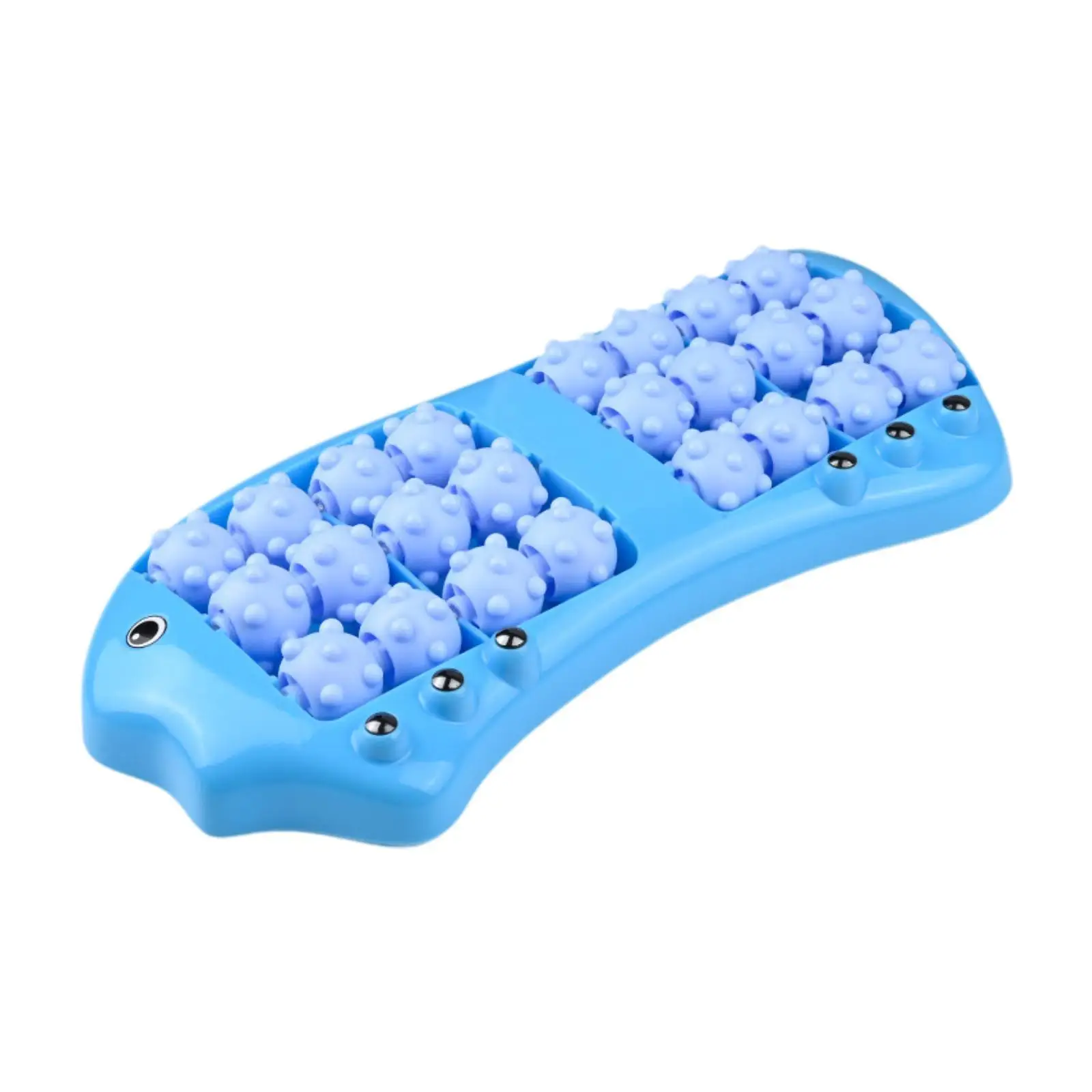 Foot Massager Roller Sole Roller Beads Massager Compact Space Saving Roller Foot Tray Reflexology Tool for Workers Elderly