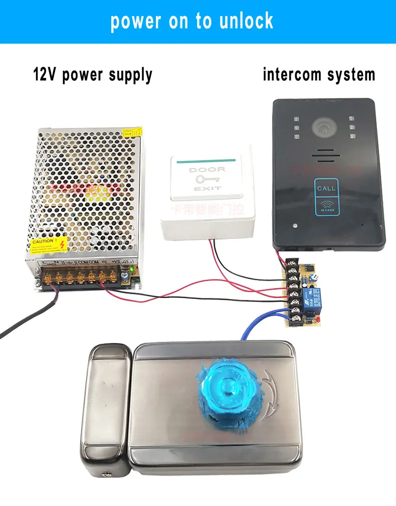 10 stks Toegang Voeding Vertraging Module Voor Magnetisch Slot/Blott Lock/Motor Lock Pak Voor Toegangscontrole/intercom Systeem