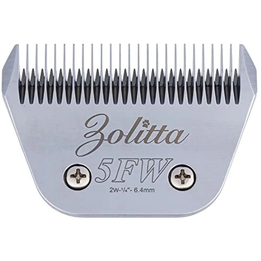

5WF Premium Professional Wide Clipper Blade, A5 Type High-Carbon Steel Attachment for Fast Grooming of Dogs, Cats, and Horses