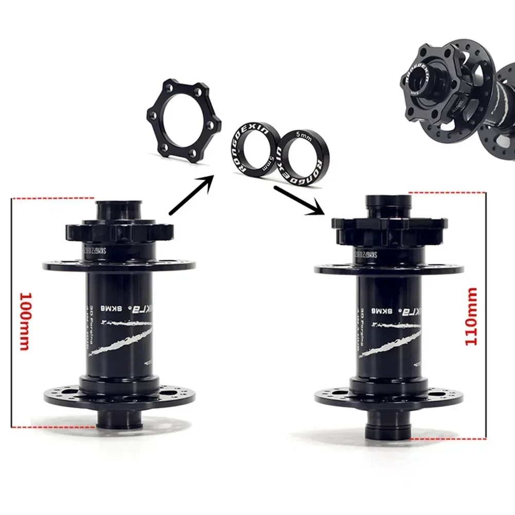 Bicycle Boost Hub Adapter Conversion Change Front 15x100mm To 110mm Rear 12x142mm To 148mm Cycling Hub Conversion Adapter Kit