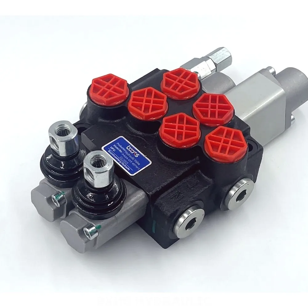 China Supplier High Quality Anti Rusty P40 Hydraulic Control Monoblock Spool Valve on Construction Machines