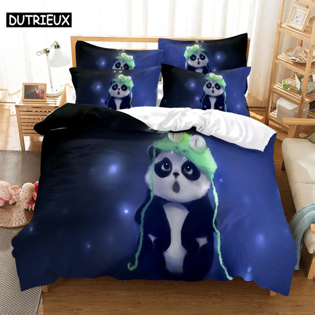 

Panda Bedding Set Duvet Cover Set 3d Bedding Digital Printing Bed Linen Queen Size Bedding Set Fashion Design