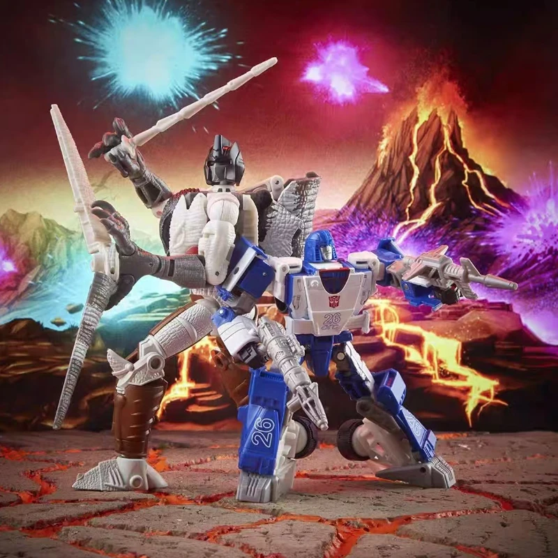 Kingdom Series Stock Toys Transformateur Grimlock Mirage costume figurines robot modèle figurines à collectionner pour les amateurs cadeau