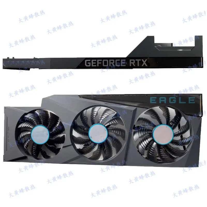 New Shell Frame Fans for GIGABYTE RTX3080 RTX3080ti RTX3090 EAGLE Video Card