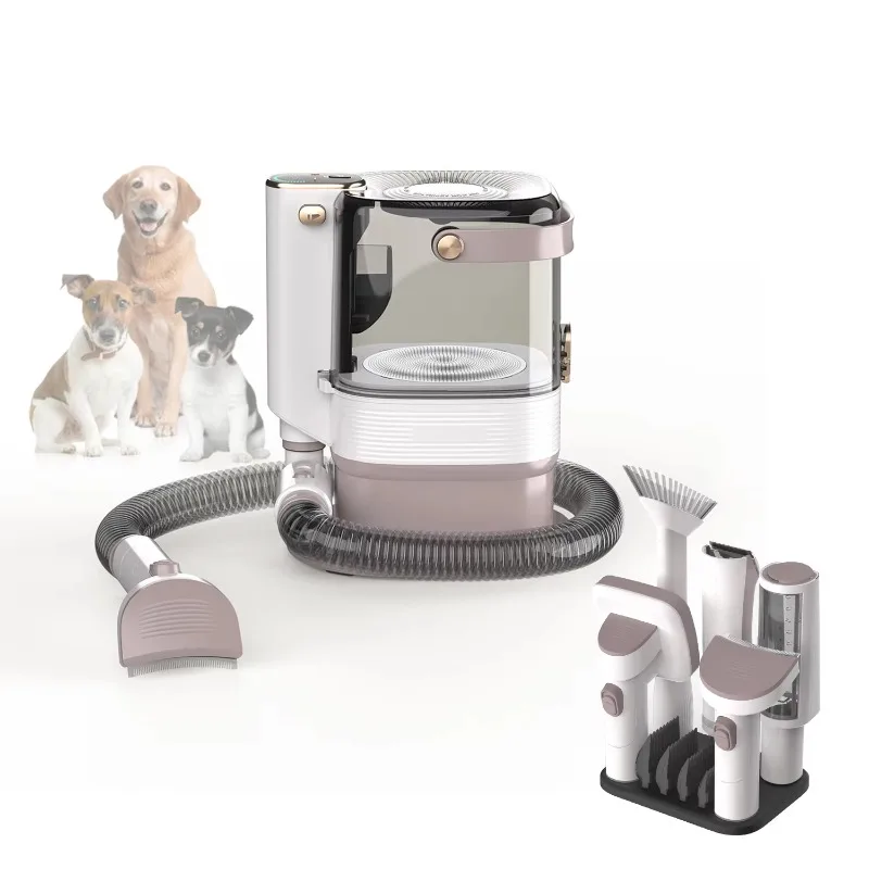 

3.2L Electric Haircut Fader Haircut Removal Dog Cat Brush Pet Vacuum Cleaner Kit