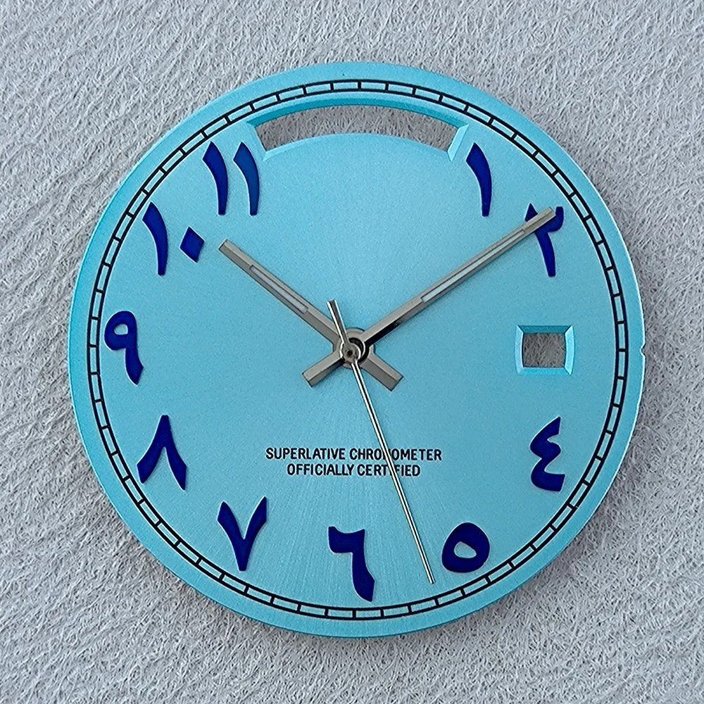 8285 Dial Customized Logo 31mm Miyota Watch Dial Arabic Numerals Dial Fit Miyota 8285 Movement Watch Accessories