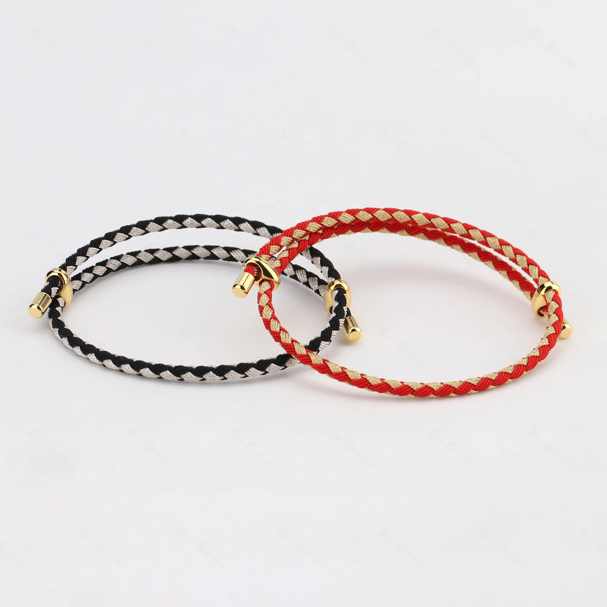 

SKY Adjustable Braided Bracelets High Quality Cord Thread Rope Bracelets for Women Men
