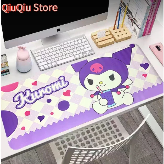 

Melody Cinnamoroll Kuromi Desk Mat Laptop Mat Pad Gaming Large Mouse Pad