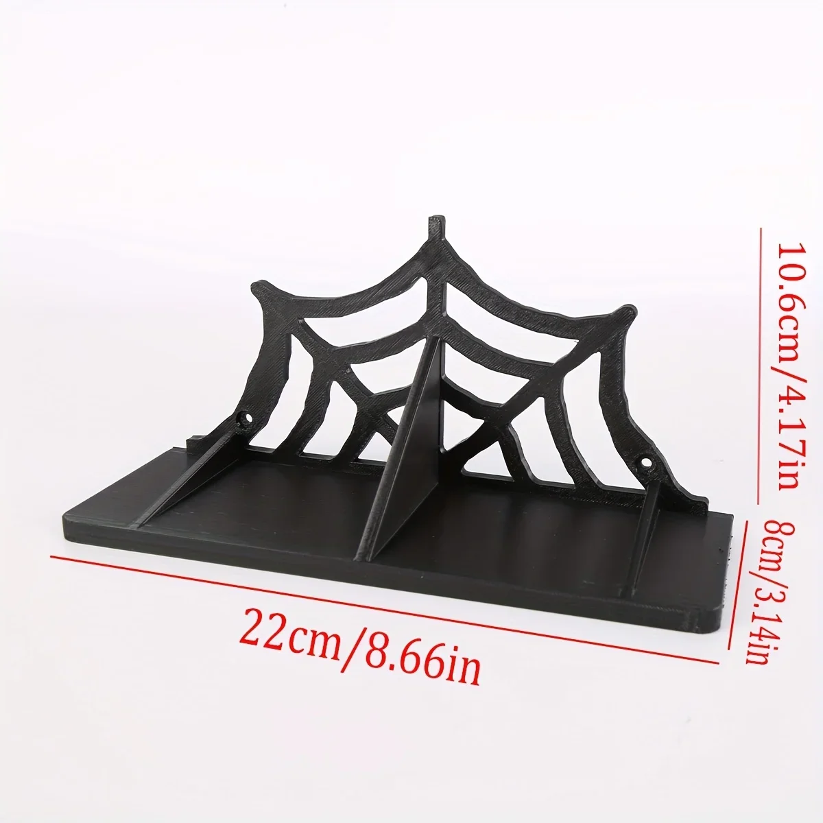 Vintage Gothic Wall Shelf Wall Mounted Decor Halloween Holiday Decoration Skull Gothic Arch