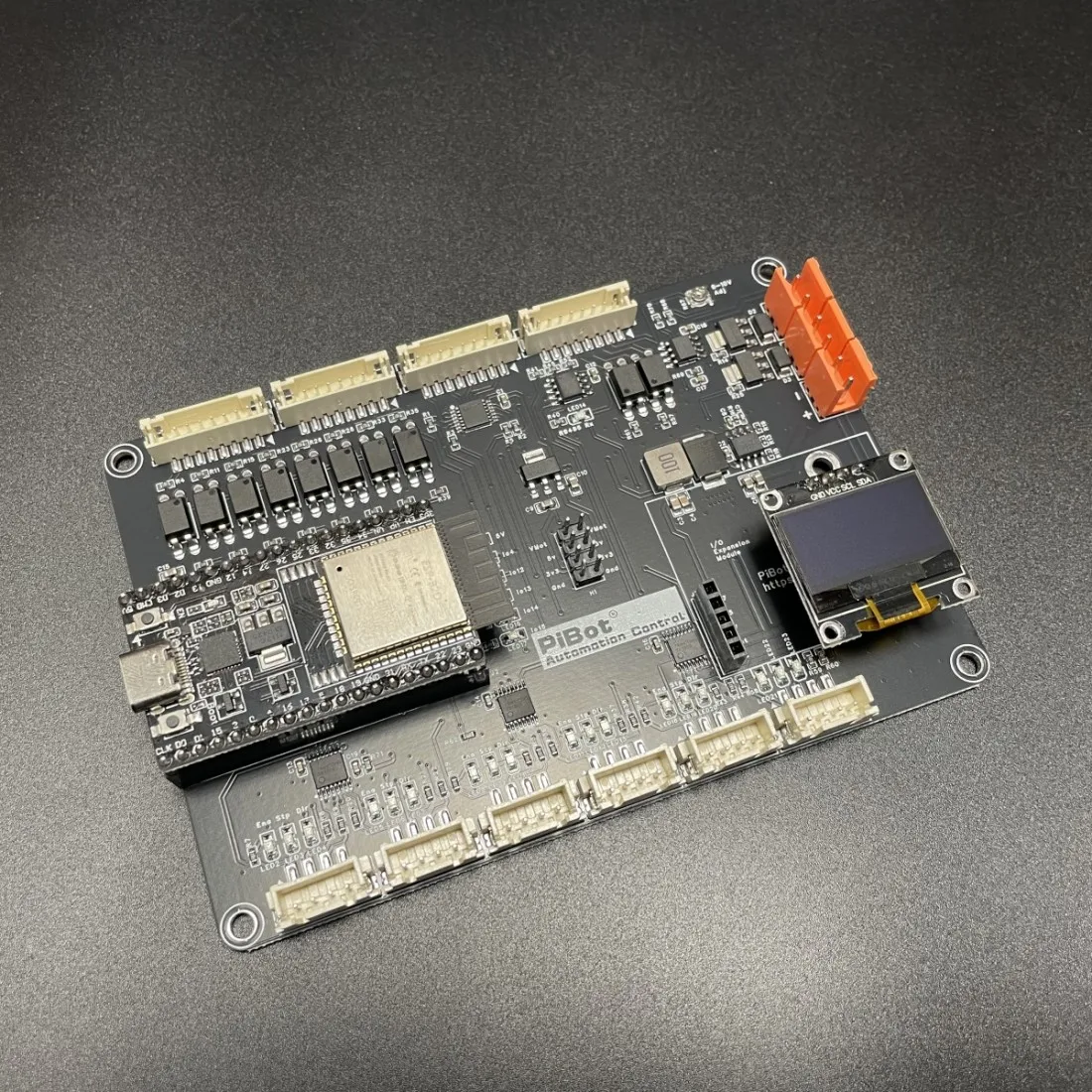 PiBot FluidNC GRBL Laser CNC Controller V4.7 B (Only the 4.7B Shield Board)