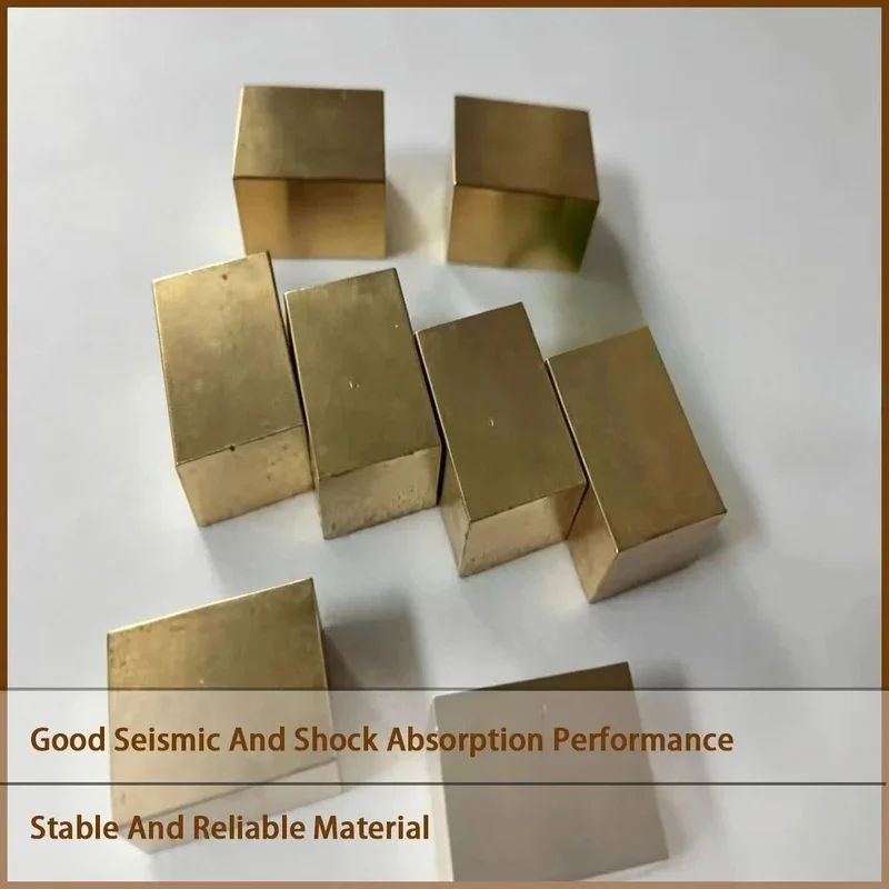 Size 10-50mm Brass Block Billet H59 Copper Zinc Alloy For Machinery Parts Mould Electronic Components Decoration Hardware