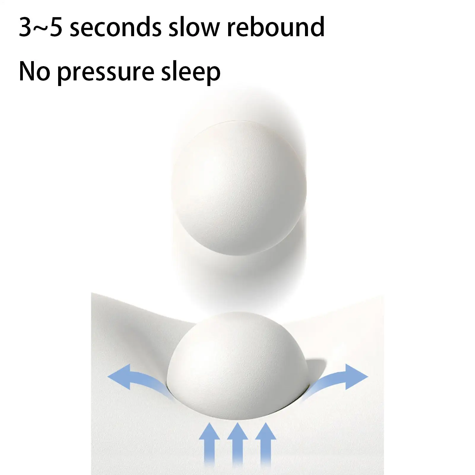 

Ergonomic Pillows For Sleeping Ergonomic Orthopedic Neck Pillow For Sleeping Cervical Breathable Cushion Support Pad For Back