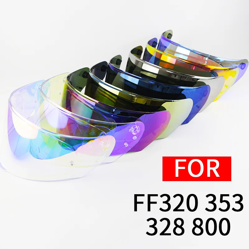 LS2 original helmet lens FF396 358 320 353 370 397 color universal goggles day and night helmet visor motociclista accesorios