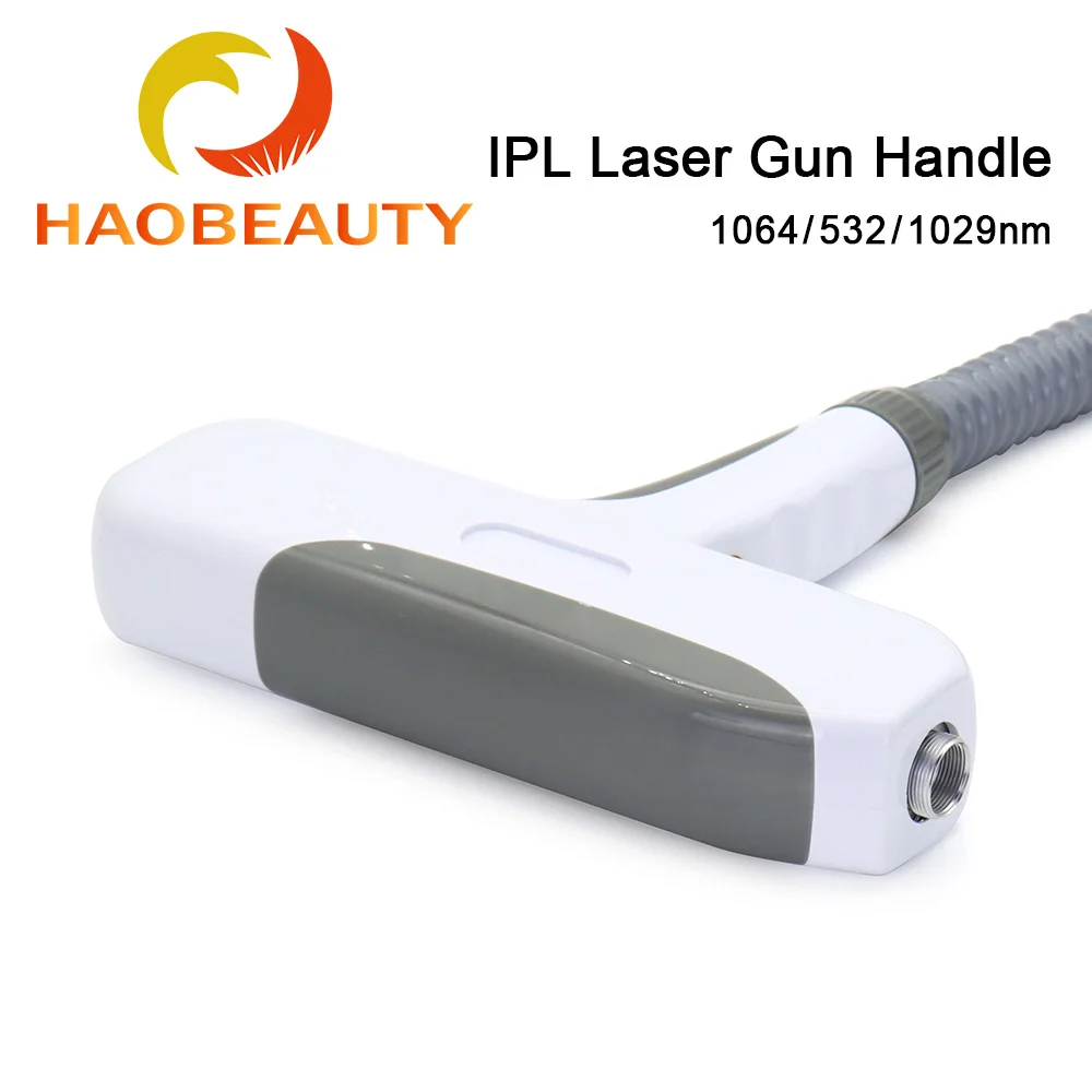 Q-switched YAG Laser Handle Tattoo Removal Handpiece 1064nm 532nm 1029nm IPL E-Light OPT Hair Removal Machine Beauty Spare Part