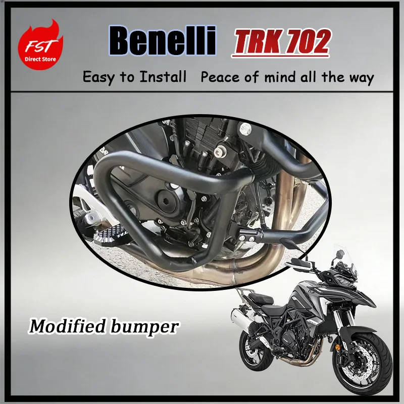 

FOR Benelli TRK702/702X Upper & Lower Engine Protection Bars Anti-Collision Guard Accessories for Motorcycle Safety
