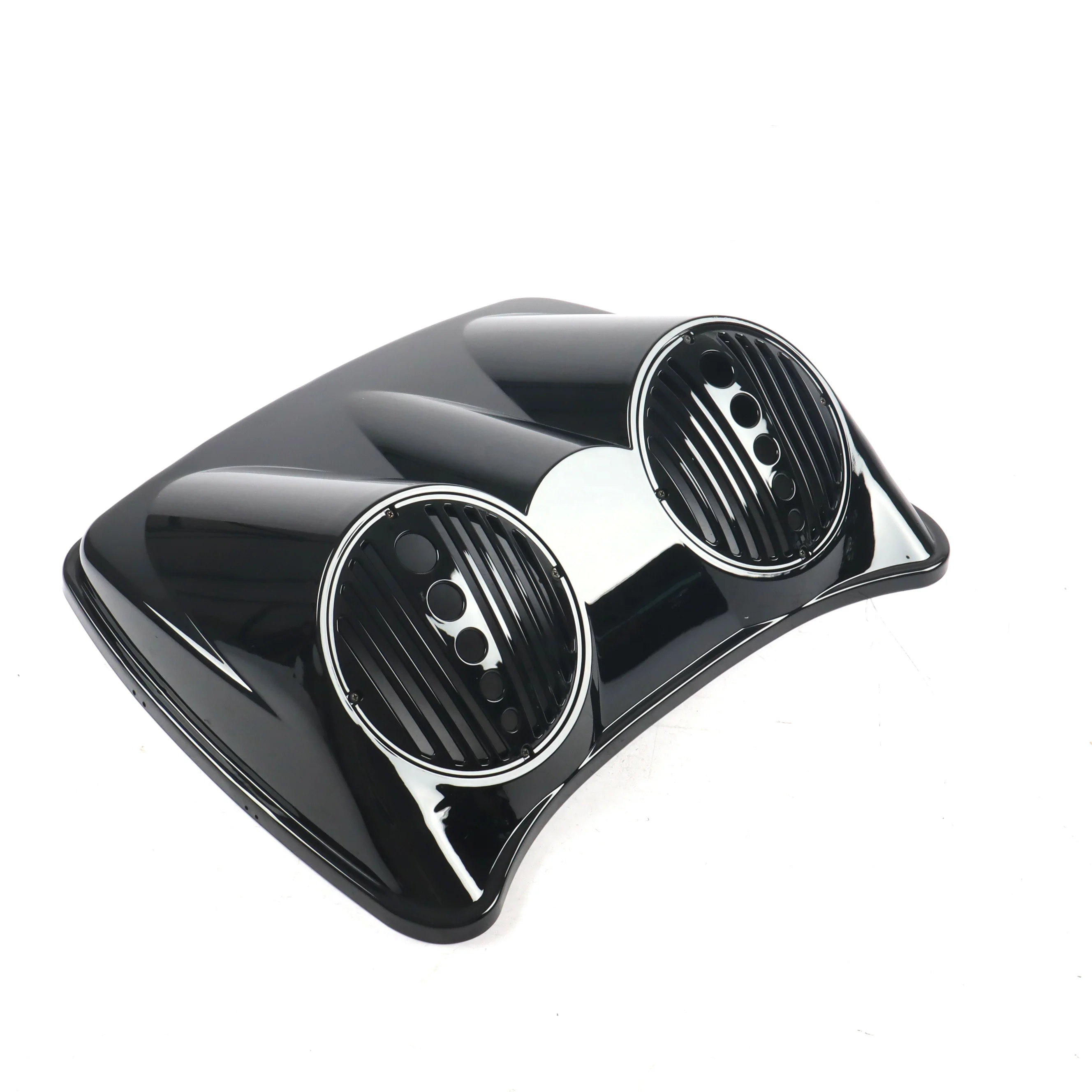 

Подходит для мотоцикла Harley Davidson 2014, двойная 8-дюймовая крышка динамика Tour Pak, крышки динамиков