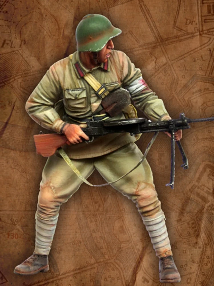 Kit de figurines en résine non peintes, thème militaire, infanterie russe, GK non assemblé et non peint, 845R, 1/35