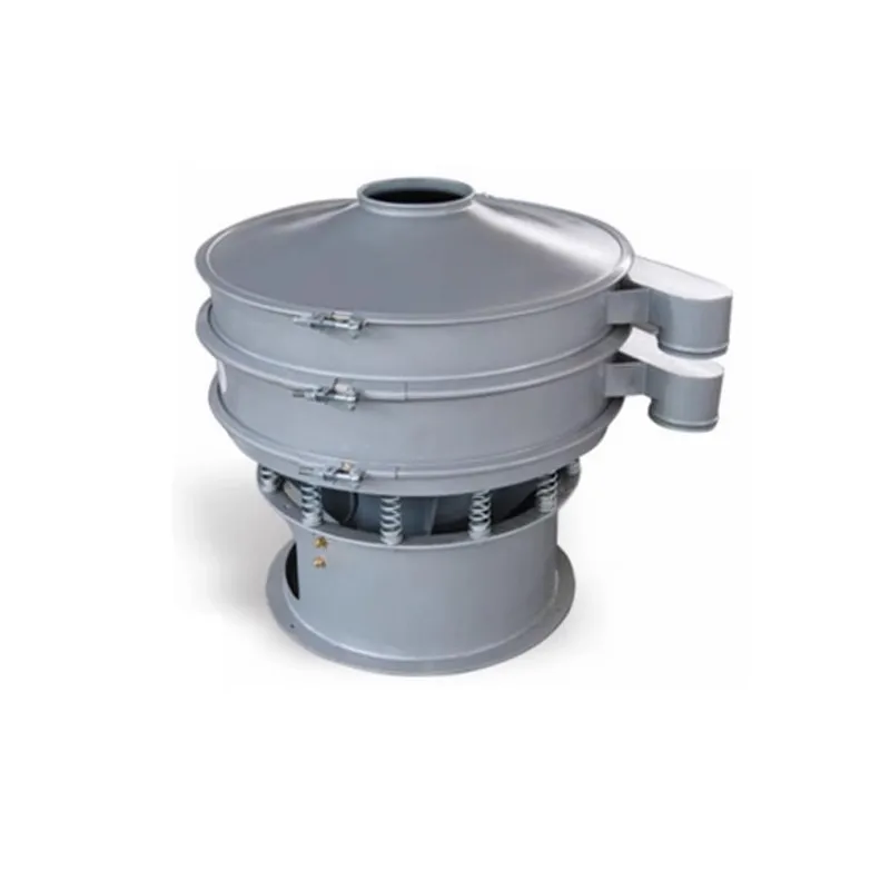 

Industrial rotary vibrating sieve carbon steel circular vibrating flour grading material screening machine