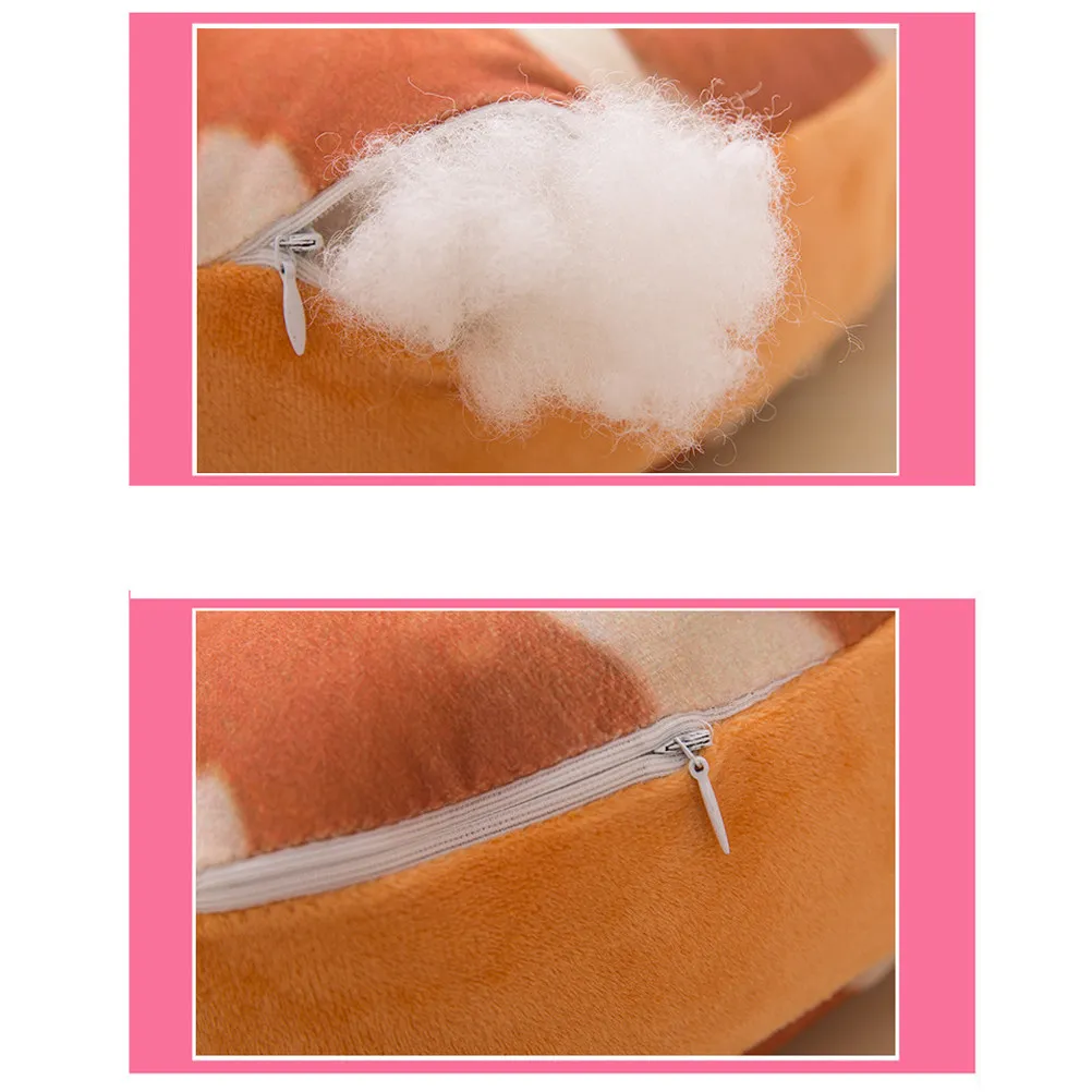 

3D Donut Pillow 40Cm Chocolate Super Soft Seat Back Cushion for Home Office Car Sofa Coffee Shop Party Decor Throw Pillow