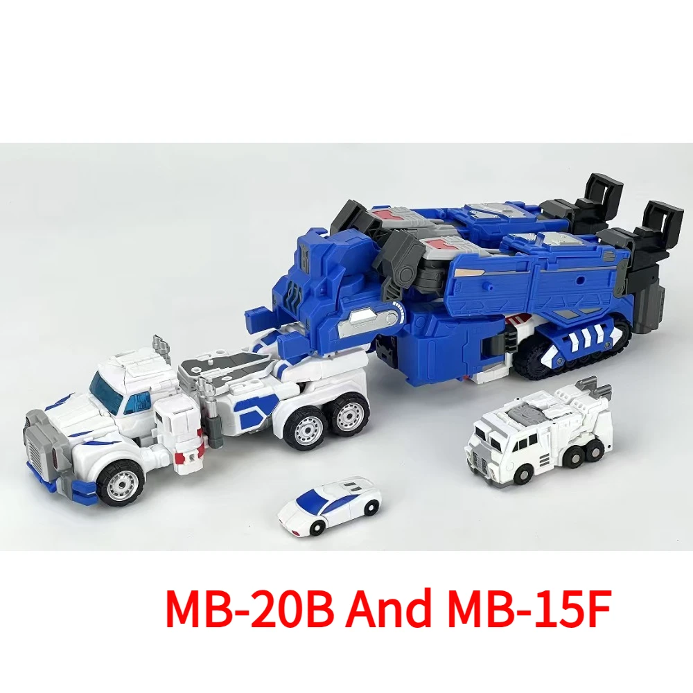 

In Stock Fans Hobby FH MB-20B BLUE X-LOAD MB-15F White Commander Transformation Toy