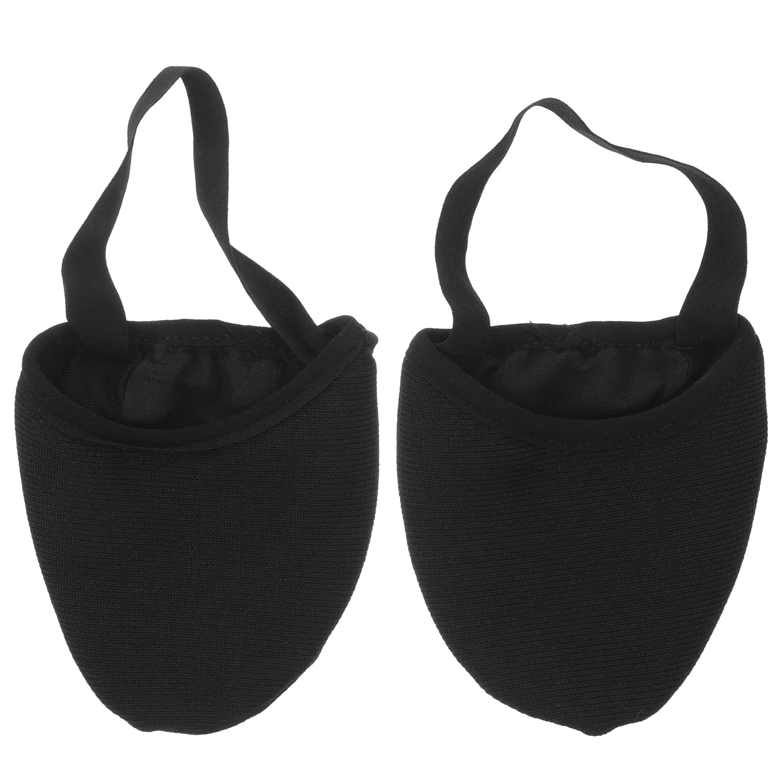 1 زوج الباليه الرقص الأمامية منصات تنفس مرنة واقيات أصابع القدم تصميم قوس علمي استخدام طويل الأمد للممارسة