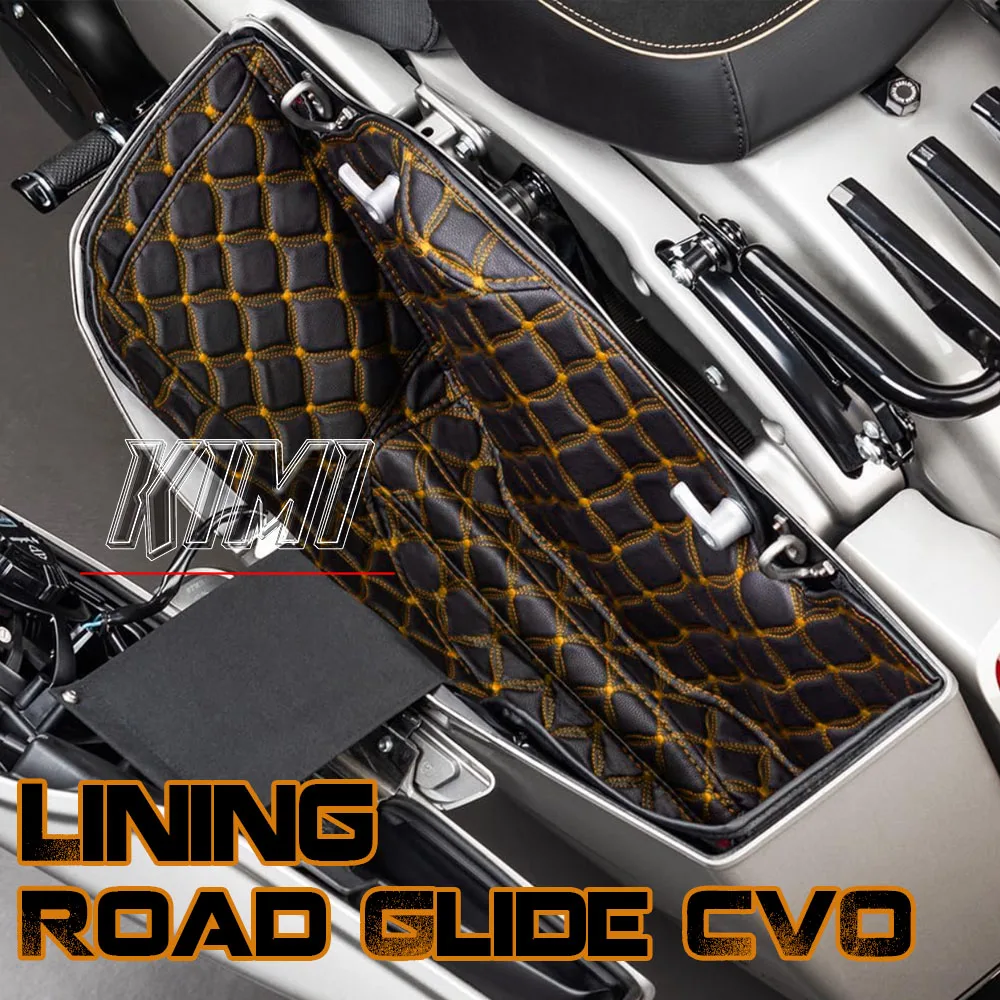 

2023 2024 Street Sliding NEW Motorcycle Premium Fitted Saddlebag Lining For Harley Touring CVO Street Glide FLHX FLHXSE