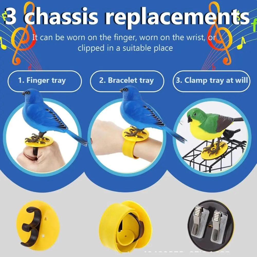 Niedliche interaktive gefälschte Vögel, Simulation, elektronisches Vogelspielzeug, realistisches und lebendiges sprechendes Papageienspielzeug für Kinder