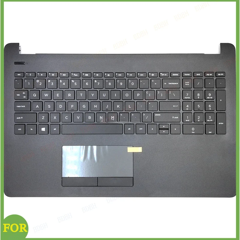 New Top Case Keyboard For HP 15-BS 15-BR 15-BW 15T-BR 15Q-BU 15T-BS 15Z-BW 250 255 G6 TPN-C129 C130 Laptop Palmrest Cover Grey