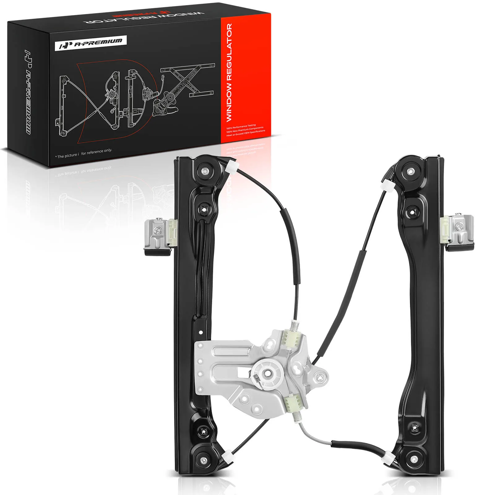A-Premium Front Driver Side Power Window Regulator without Motor for Chevrolet Cruze 2011-2015 Cruze Limited 2016