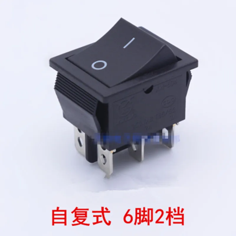 20pcs 16A/20A 250V/125V AC 6 Pin DPDT ON/OFF I/O 2 Position Snap in Boat Rocker