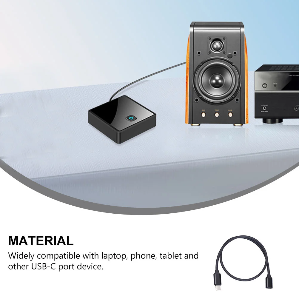 

1.5m Type- Extension Cable 20V 3A 60W Fast Charging Data Transfer Cord for Laptop Phone Tablet USB-C Extension Charging