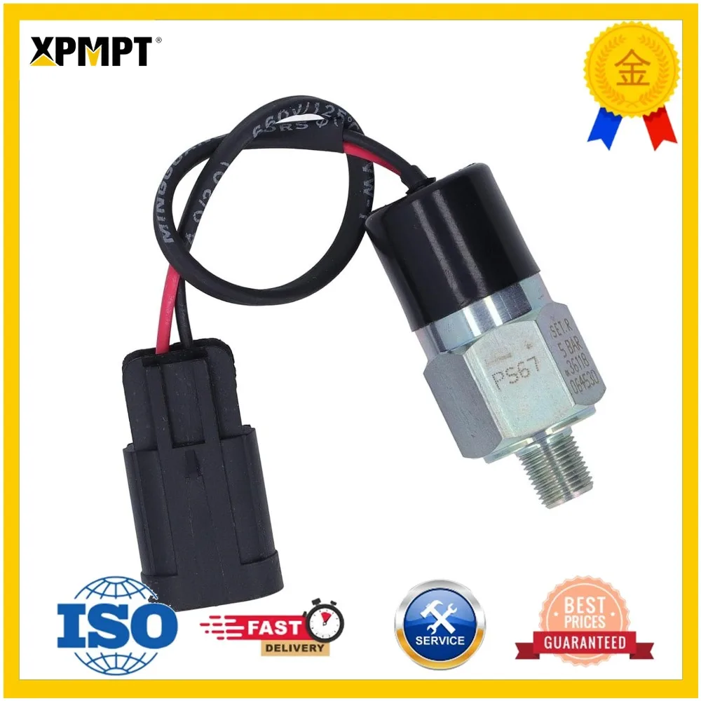 Pressure Switch Metal Pressure Transducer 16Bar Standard Interface for LIUGONG 22718 Excavator Sensor Replacement
