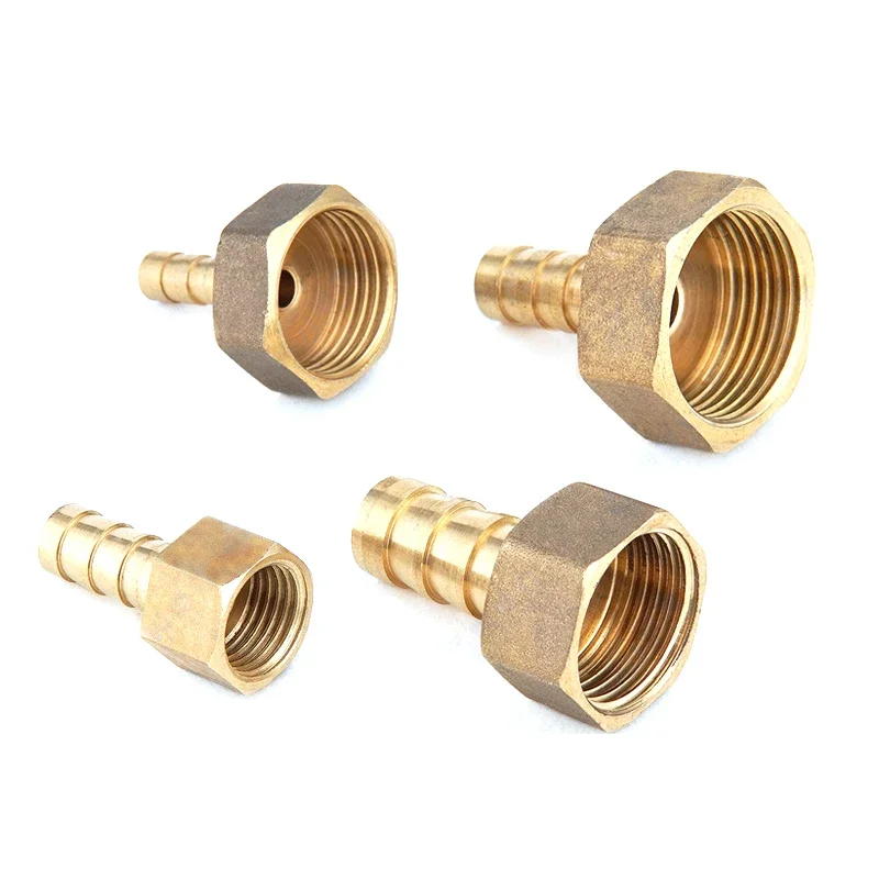 Brass Hose Fitting 6/8/10/12/14/16/19mm Barb Tail 1/8\