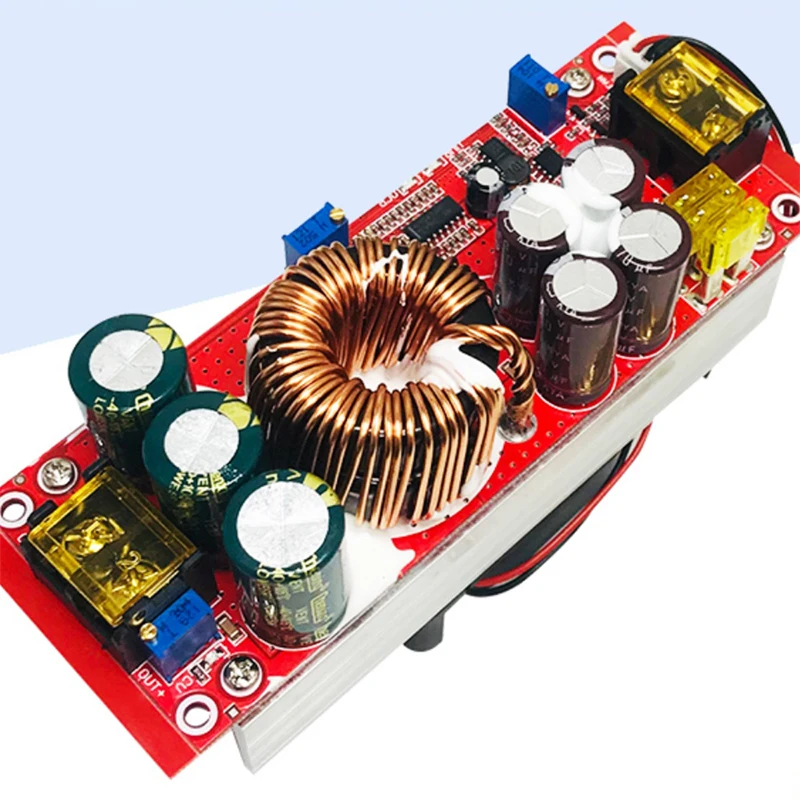 1500WDC-DC Booster Module 30A Adjustable Constant Voltage and Current Electric Vehicle Power Supply Board 12-48V to 24-72V