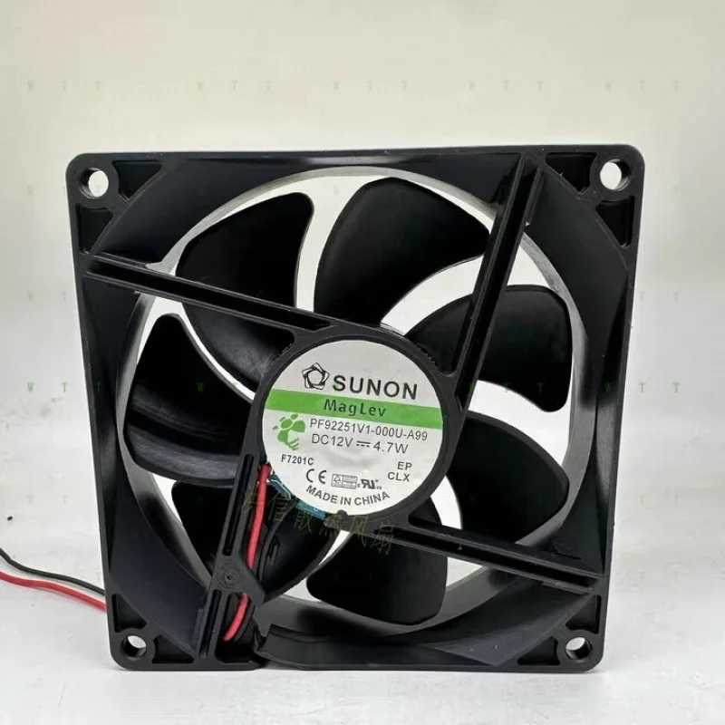 H 1 шт. для SUNON 9225 PF92251V1-000U-A99 DC12V 4,7 Вт 9025 92*25 мм вентилятор H 1 шт. для SUNON 9225 PF92251V1-000U-A99 DC12V 4,7 Вт 9025 92*25 мм вентилятор