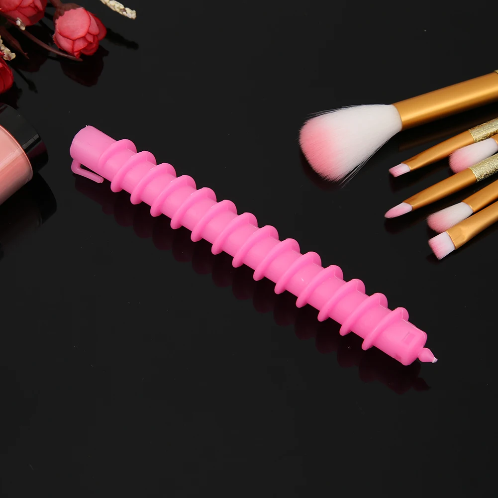 قضبان بيرم الشعر دوامة الشعر بيرم قضبان البلاستيك بكرات شعر طويلة قضبان الشعر بكرو قضبان تجعيد الشعر لتصفيف الشعر #6