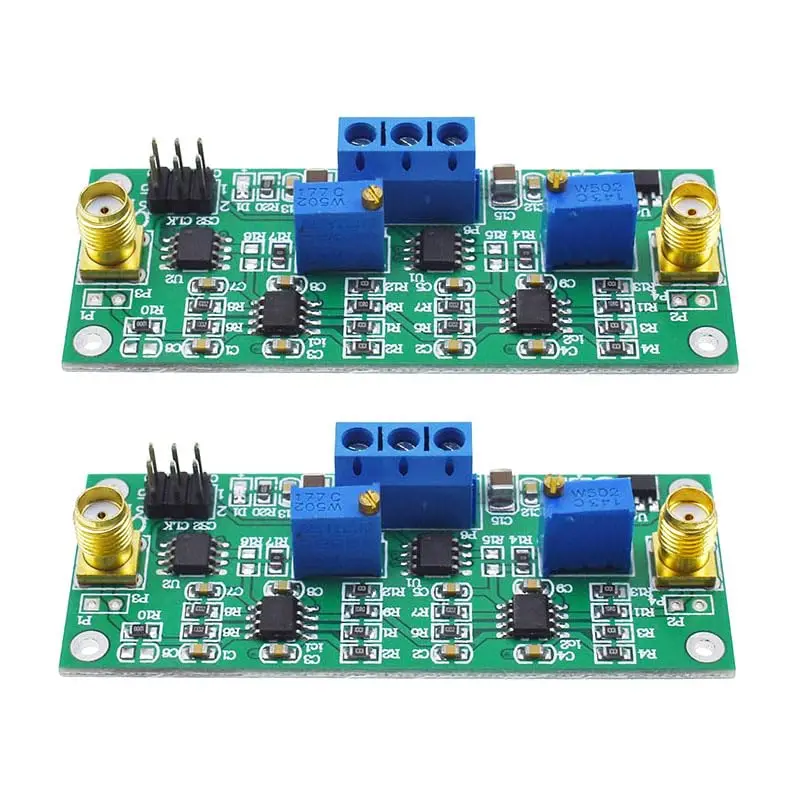 2Pcs MCP41010 Programmable Phase Shifting 0-360 Degree Variable Phase Shifter Module Board