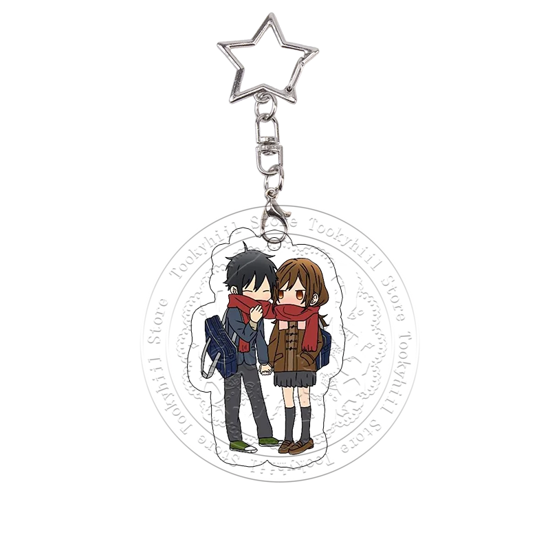 Horimiya Acryl-Schlüsselanhänger Kyoko Hori Nao Iura Akane Yanagi Anhänger Charms Anime-Anhänger Schlüsselring Taschenanhänger Schüler Geburtstagsgeschenk – Detail 19